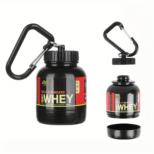 Key Chain Protein Powder Bottle