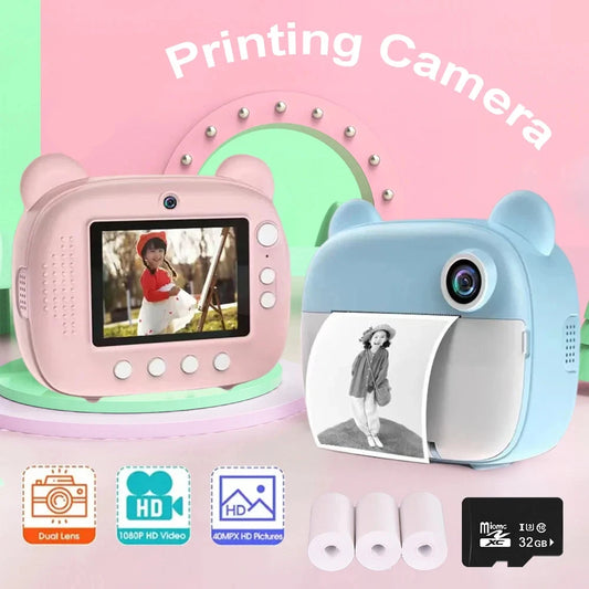 Instant Thermal Print Camera